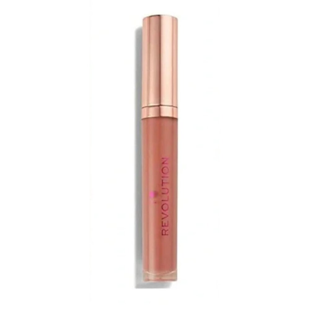 Makeup Revolution I Heart Revolution Chocolate Orange Lip-Gloss New - Picture 2 of 5